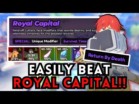 Видео: ЛЕГКО ПРОЙТИ — «КОРОЛЕВСКАЯ КАПИТАЛИЯ» с модификатором *ВОЗВРАЩЕНИЕ ПО СМЕРТИ*!! ⛓️ | Аниме: Посл...