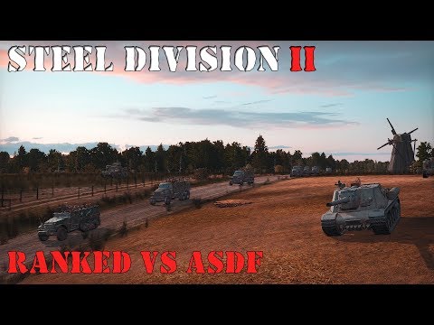 Видео: Steel Division 2 Рейтинговая игра vs ASDF
