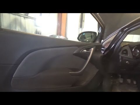 Видео: Как снять обшивку двери.  Opel Astra J, GTC.