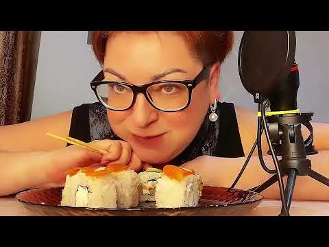 Видео: ВОТ БЕШУ,но ЗАХОДИТЬ НАДО🤣/МУКБАНГ РОЛЛЫ НАДО ДОЕДАТЬ/Мукбанг