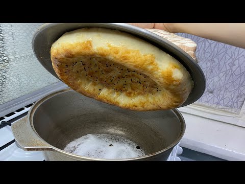 Видео: ЛЕПЕШКИ В КАЗАНЕ, КАК ИЗ ТАНДЫРА. КАЗАНДЫН КАПКАГЫНДА НАН БЫШЫРАБЫЗ!