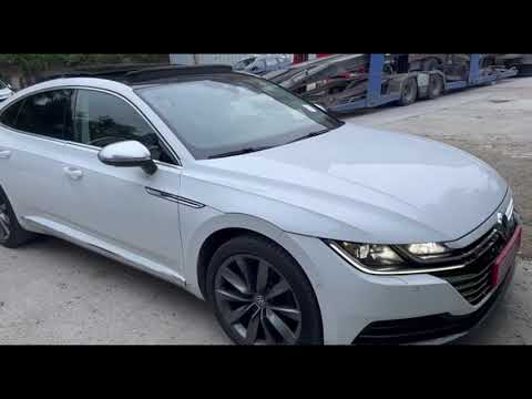 Видео: Volkswagen Arteon 2.0 дизель 2020 год максималка из Кореи! Обзор перед отправкой клиенту.