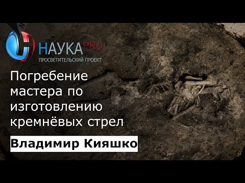 Видео: Владимир Кияшко – Погребение мастера по изготовлению стрел из кремня в бронзовом веке | Научпоп