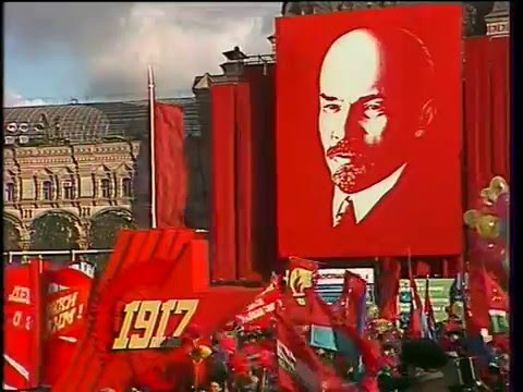 Видео: Soviet October Revolution Parade, 1987 Part II Парад 7 Ноября