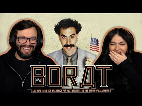 Видео: Борат (2006) Моя жена смотрит впервые! Реакция на фильм!