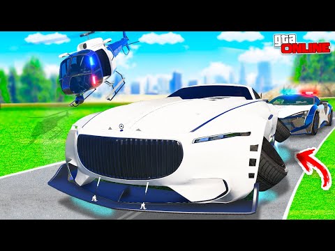 Видео: АВТОУГОНЩИКИ VS КОПЫ В ГТА 5 ОНЛАЙН! ЭТИ СМЕШНЫЕ КОПЫ НЕ ПОЙМАЛИ МЕНЯ НА ЛЕТАЮЩЕМ МЕРСЕДЕСЕ