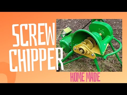 Видео: Screw chipper/Шнековий подрібнювач гілок/home made
