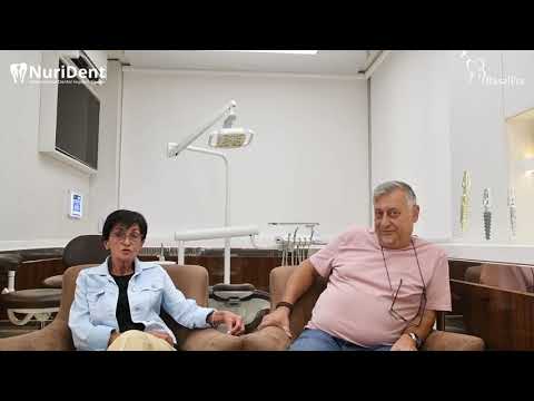Видео: Сем. Димитрови от САЩ 🇺🇸 вече 2 години използват импланти BasalFix без никакви проблеми в НуриДент
