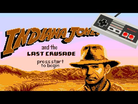 Видео: Indiana Jones and the Last Crusade прохождение (Taito) | Игра (Dendy, Nes, Famicom, 8 bit) Стрим RUS