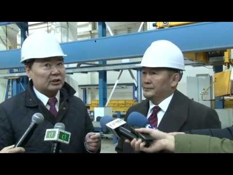 Видео: Ерөнхийлөгч Х.Баттулга “Эрэл” ХХК-ийн Байшин үйлдвэрлэх комбинат-1 үйлдвэртэй танилцлаа.