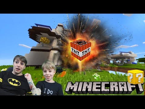 Видео: ДИМОН УНИЧТОЖИЛ МОЙ ОТЕЛЬ в MINECRAFT! МЕГА Лаки Блоки с TNT и ОРУЖИЕМ! 😱