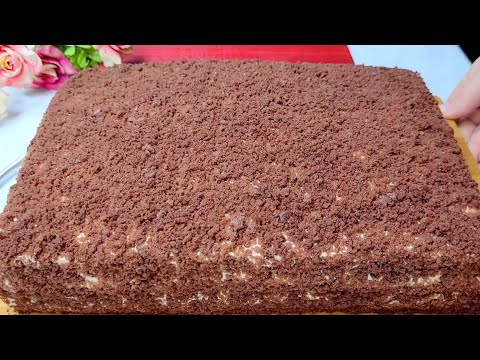 Видео: Торт "Десятиминутка" ПЕКУ пока закипает чайник ГЛАВНОЕ быстро и вкусно! Они такие вкусные!