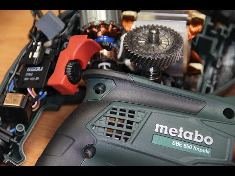 Видео: Импульсная дрель METABO SEB 650 Impulse / обзор