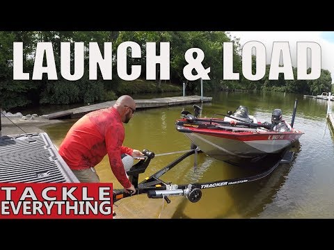 Видео: Как самостоятельно спустить на воду и загрузить лодку для ловли баса