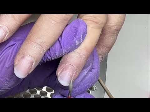 Видео: Цветной гель. Полная коррекция
