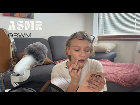 Видео: ASMR lofi grwm / крашусь и болтаю / шепот косметика таппинг