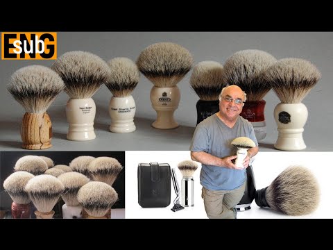 Видео: Помазки для бритья - почти всё о помазках | Бритье с HomeLike Shaving