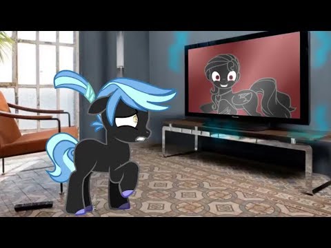 Видео: Чёрный диктор / Пони Страшилка / Реакция Фиши