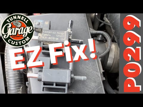 Видео: Код ошибки P0299 Недостаточный наддув турбокомпрессора - Ford Ecoboost 3.5 L. Перепускной электро...