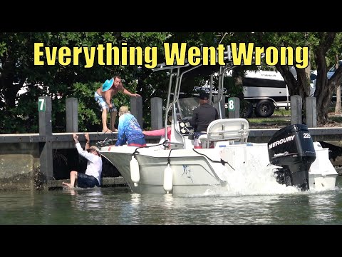 Видео: Всё пошло не так!! | Miami Boat Ramps