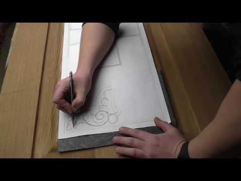 Видео: Резные филенки на двери часть 3 резьба по дереву