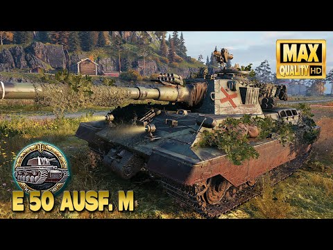 Видео: E 50 Ausf. M: У команды заканчиваются танки :) - World of Tanks