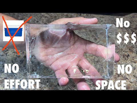 Видео: САМЫЙ ЛЕНИВЫЙ способ сделать ЧИСТЫЙ ЛЕД, о котором никто не говорит