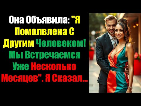 Видео: Она Объявила: "Я Помолвлена С Другим Человеком! Мы Встречаемся Уже Несколько Месяцев". Я Сказал...