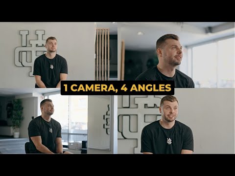 Видео: Снимайте многокамерные интервью только на ОДНУ камеру (Sony FX30)