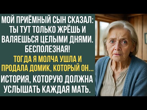 Видео: ЕЁ ИСТОРИЯ ИЗ ВОРОНЕЖСКОЙ ОБЛАСТИ 👵💔  Сын сказал: Ты только жрёшь и спишь! — И тогда я сделала это…