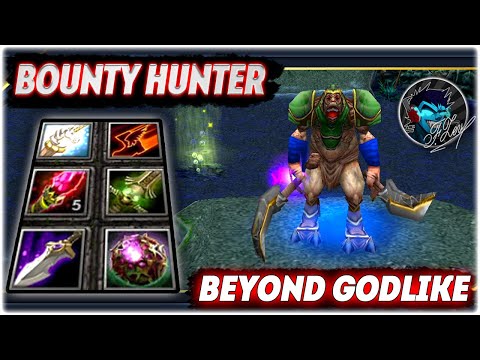 Видео: DotA BOUNTY HUNTER - 35 ФРАГОВ! BEYOND GODLIKE!