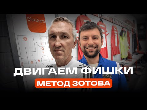 Видео: Шоу «Двигаем фишки» с футбольным тренером методистом Павлом Зотовым