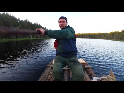 Видео: ЖИВУ ОДИН В ЛЕСУ, ВДАЛИ ОТ ЦИВИЛИЗАЦИИ, ИЗБА НА ОЗЕРЕ