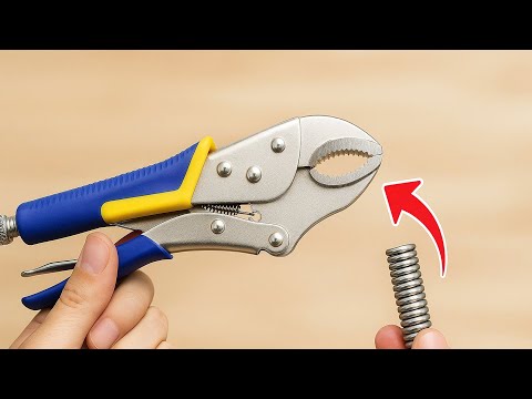 Видео: Отличная идея! Превратите старые плоскогубцы в мощные инструменты для самостоятельного ремонта.
