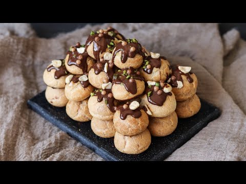 Видео: ОЧЕНЬ ОРИГИНАЛЬНЫЙ И ПРОСТОЙ ТОРТ⭐ ПРОФИТРОЛИ с КРЕМОМ ДИПЛОМАТ ⭐Profiteroles cake recipe