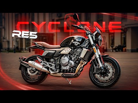 Видео: Cyclone RE5 - Чем хорош флагман от Cyclone? / Обзор мотоцикла
