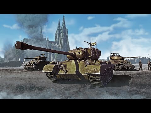 Видео: Танки «Першинг»: медленные и мощные