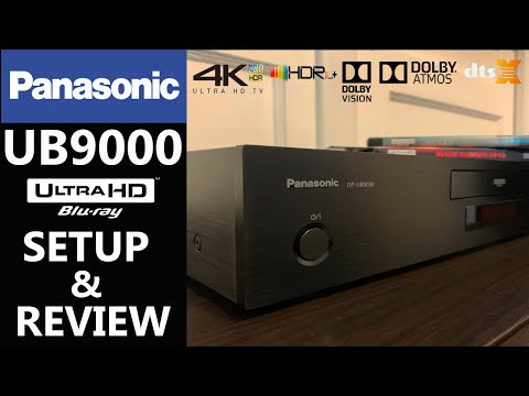 Видео: Настройка и обзор 4K Blu-ray проигрывателя PANASONIC UB9000