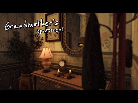 Видео: Квартира одинокой бабушки | Строительство The Sims 4| No CC