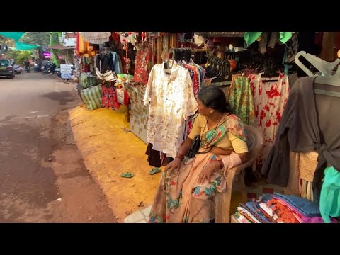 Видео: Гоа. Улочки Нижнего Мандрема. Пляжные посиделки на закате. Обратные течения - что это такое