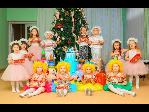 Видео: "Магазин новорічних іграшок"середня гр.