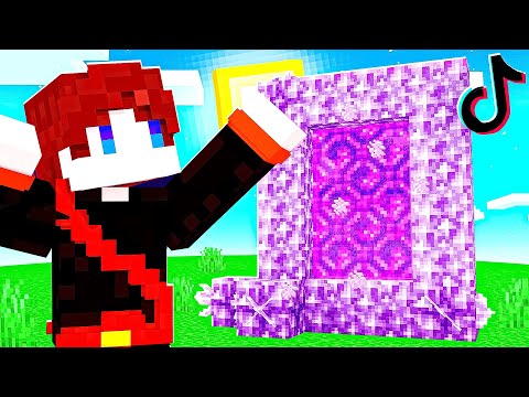 Видео: Перевірка 10 БЕЗУМНИХ ЛАЙФХАКІВ З ТІК-ТОКУ в Майнкрафт