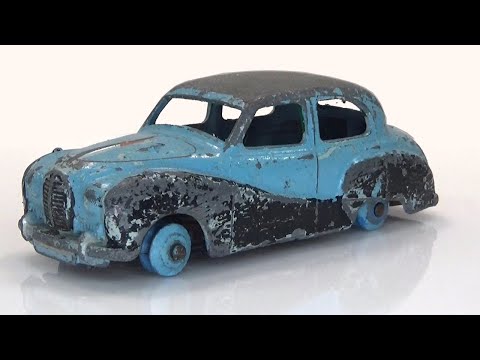 Видео: Dinky ремонт салона № 40J Остина Сомерсета. Делюкс версия. Литая модель игрушки.