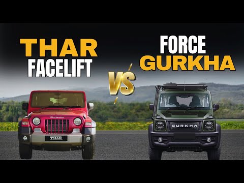 Видео: Mahindra Thar против Force Gurkha | Thar против Gurkha | Что лучше? | Antique Auto Car