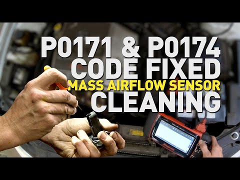 Видео: Коды P0171 и P0174 исправлены на Lexus ES300