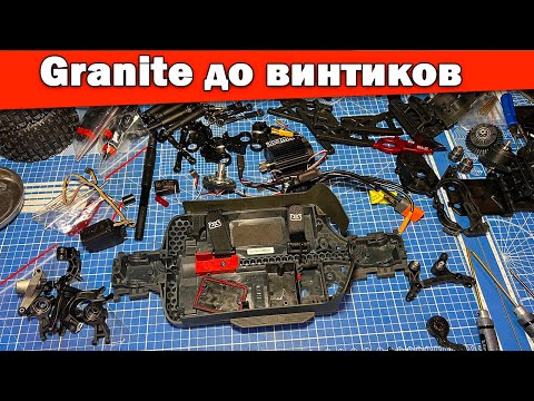 Видео: Разбираем ARRMA Granite до винтиков