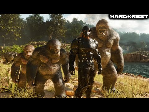 Видео: Ark Survival Ascended - прохождение - Hard - Epic Settings =4= Царь обезьян