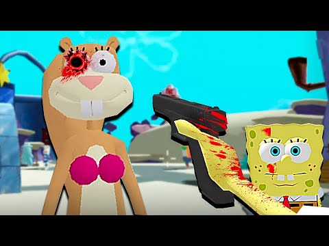 Видео: ТЕПЕРЬ У СПАНЧ БОБА ЕСТЬ ОРУЖИЕ! - Spongeglock Squarepants