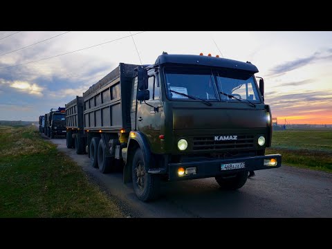 Видео: Друг Павел и его Камаз! Краткий обзор Камаза 55102...