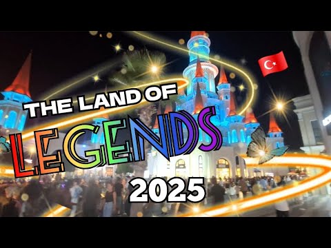 Видео: 🇹🇷"THE LAND OF LEGENDS" Турецкий Диснейлэнд🎆Мы попали в сказку!Вечерняя атмосфера и легендарное шоу!